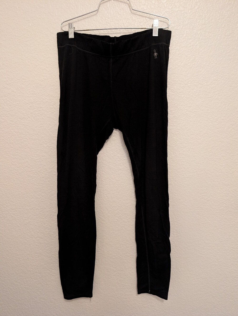 Smartwool Black Merino Wool Leggings XL